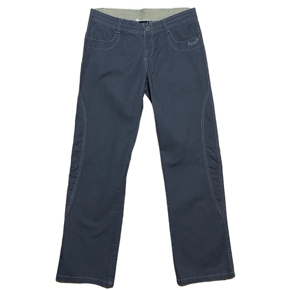 KUHL Wm’s Kuda Canvas Pant In Graphite Sz 8 Regular - Picture 1 of 16
